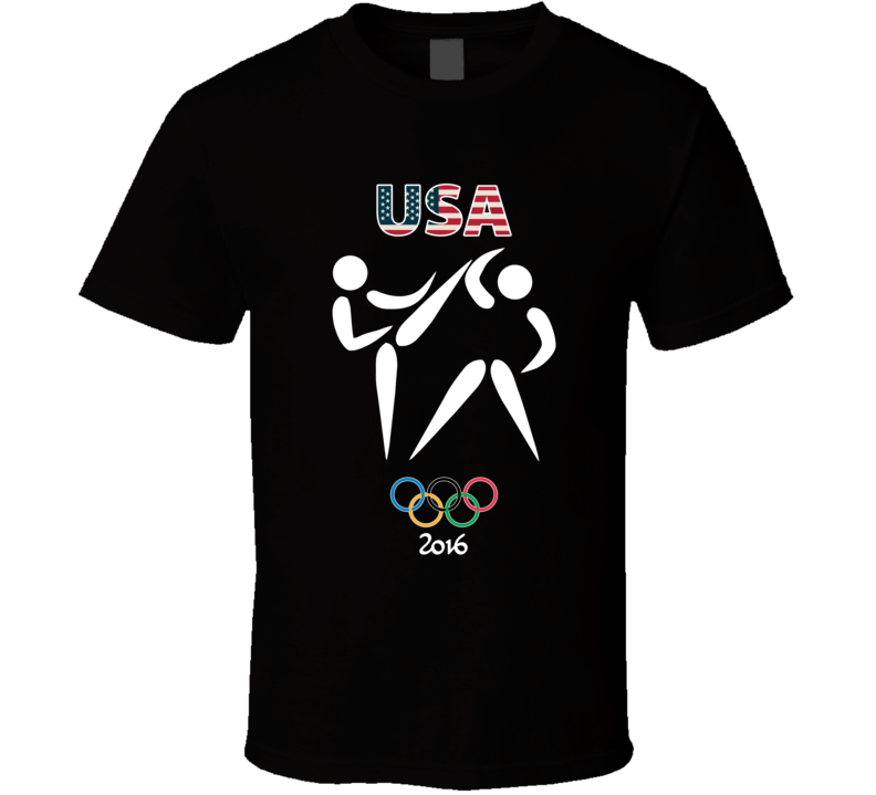  Team USA Taekwondo Champion Rio 2016 Olympic Gold Athlete Fan T Shirt