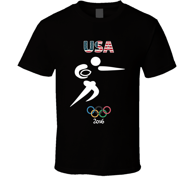 Team USA Rugby Champion Rio 2016 Olympic Gold Athlete Fan T Shirt