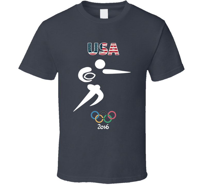 Team USA Rugby Champion Rio 2016 Olympic Gold Athlete Fan T Shirt