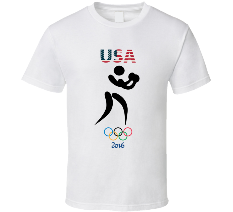 Team USA Boxing Champion Rio 2016 Olympic Gold Athlete Fan T Shirt