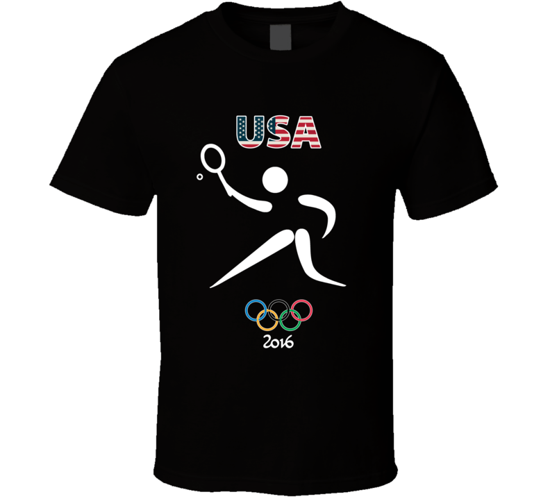 Team USA Tennis Champion Rio 2016 Olympic Gold Athlete Fan T Shirt Team USA Tennis Champion Rio 2016 Olympic Gold Athlete Fan T Shirt
