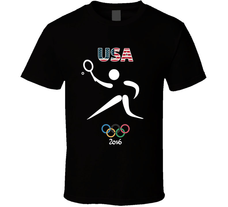 Team USA Tennis Champion Rio 2016 Olympic Gold Athlete Fan T Shirt