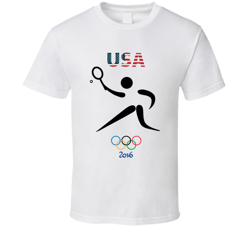 Team USA Tennis Champion Rio 2016 Olympic Gold Athlete Fan T Shirt