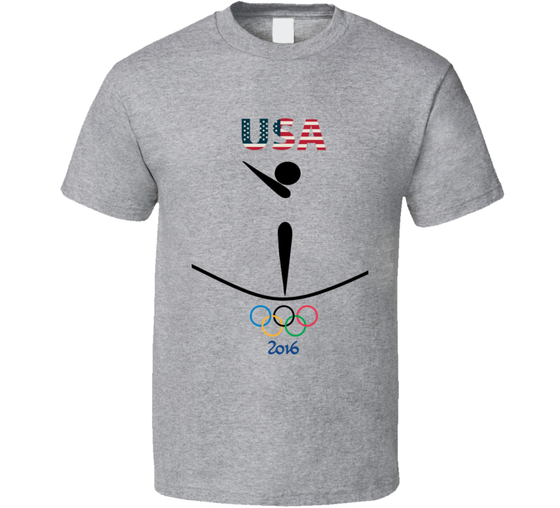 Team USA Gymnastics Champion Rio 2016 Olympic Gold Athlete Fan T Shirt Team USA Gymnastics Champion Rio 2016 Olympic Gold Athlete Fan T Shirt