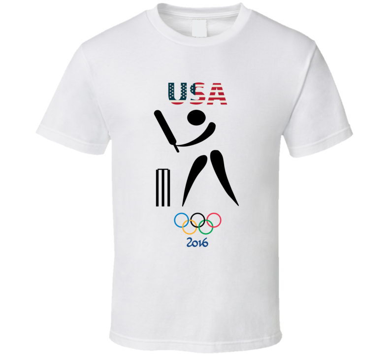 Team USA Cricket Champion Rio 2016 Olympic Gold Athlete Fan T Shirt Team USA Cricket Champion Rio 2016 Olympic Gold Athlete Fan T Shirt