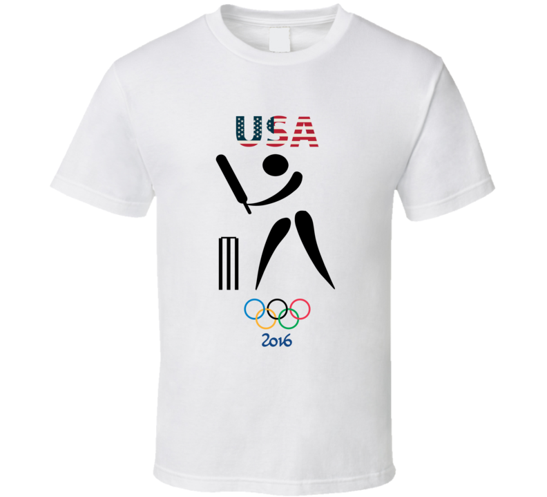 Team USA Cricket Champion Rio 2016 Olympic Gold Athlete Fan T Shirt