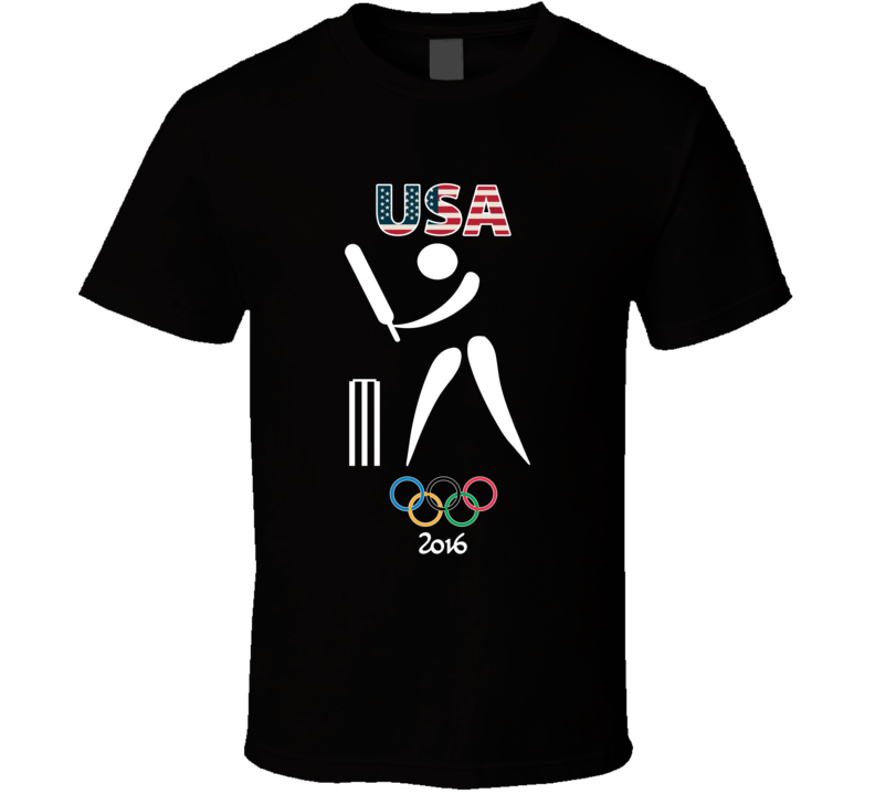 Team USA Cricket Champion Rio 2016 Olympic Gold Athlete Fan T Shirt