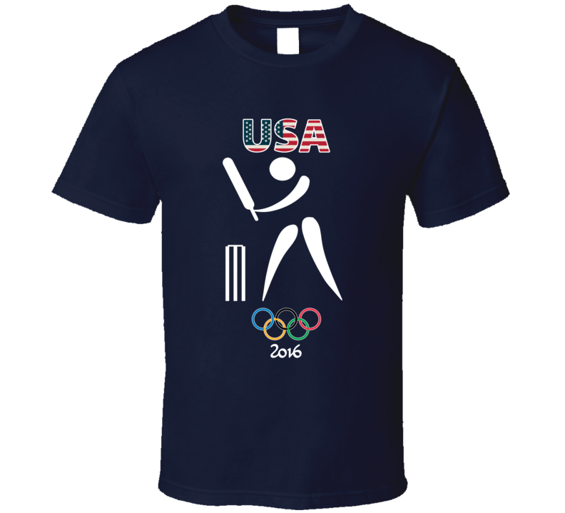 Team USA Cricket Champion Rio 2016 Olympic Gold Athlete Fan T Shirt