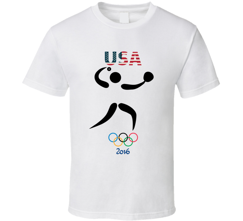 Team USA Softball Champion Rio 2016 Olympic Gold Athlete Fan T Shirt