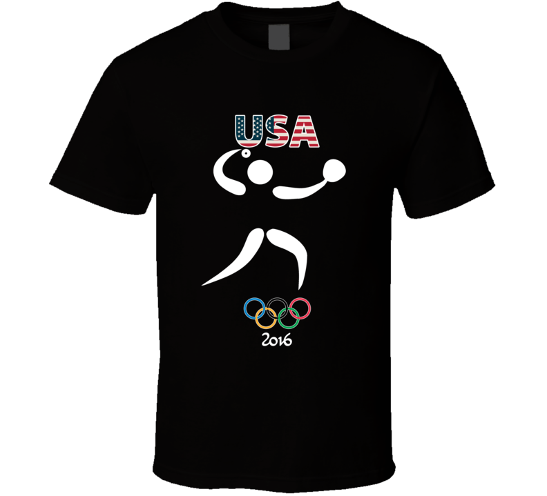 Team USA Softball Champion Rio 2016 Olympic Gold Athlete Fan T Shirt