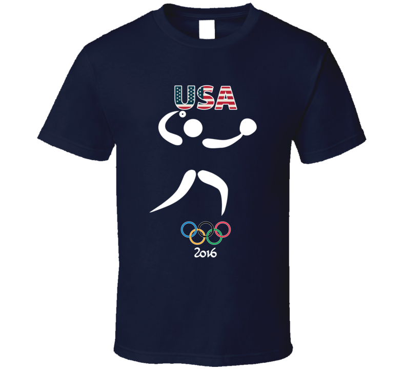 Team USA Softball Champion Rio 2016 Olympic Gold Athlete Fan T Shirt