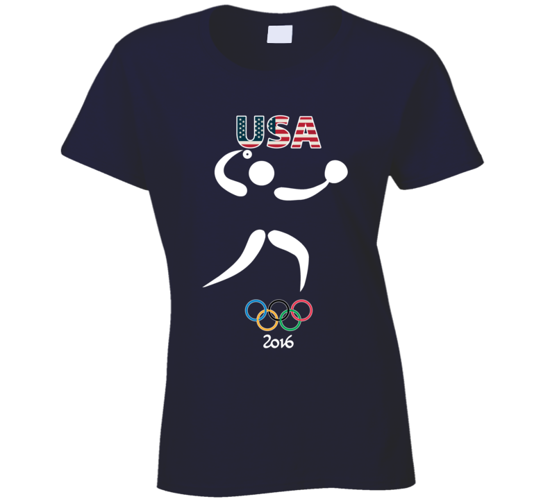 Team USA Softball Champion Rio 2016 Olympics Athlete Ladies T Shirt Team USA Softball Champion Rio 2016 Olympics Athlete Ladies T Shirt