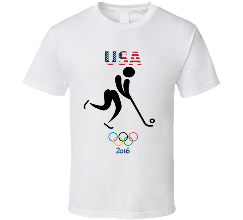 Team USA Bandy Champion Rio 2016 Olympic Gold Athlete Fan T Shirt