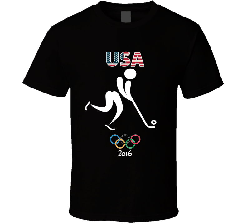 Team USA Bandy Champion Rio 2016 Olympic Gold Athlete Fan T Shirt