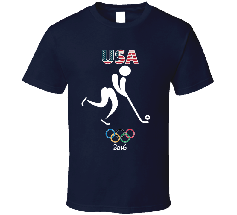 Team USA Bandy Champion Rio 2016 Olympic Gold Athlete Fan T Shirt