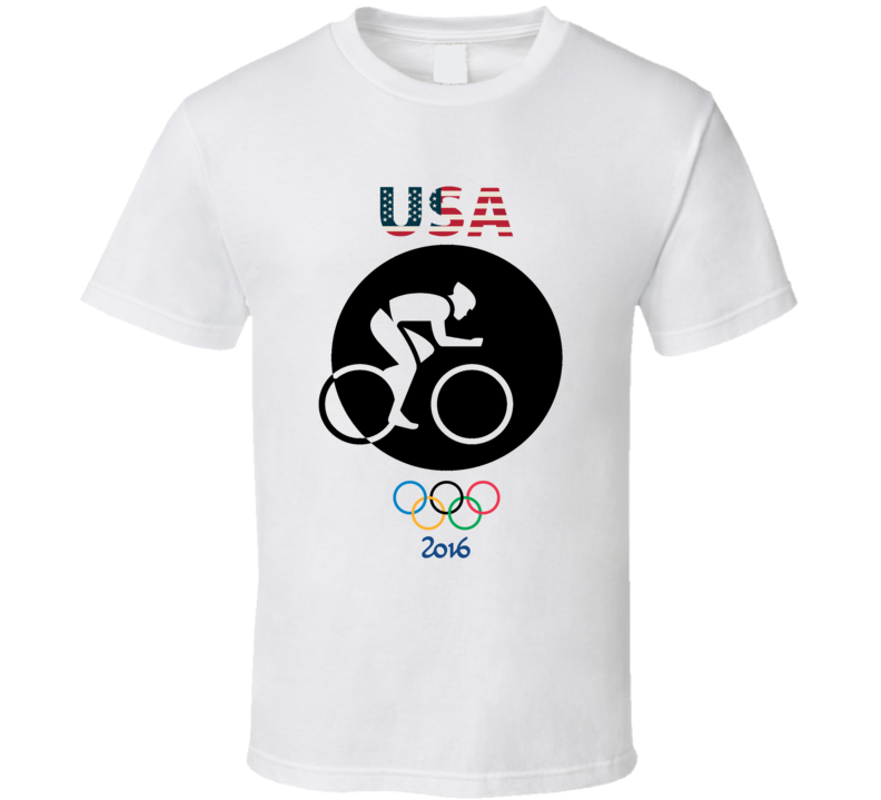 Team USA Cycling Champion Rio 2016 Olympic Gold Athlete Fan T Shirt