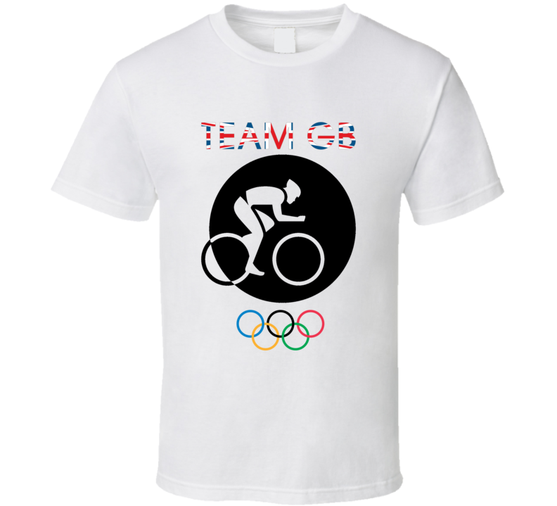 Team GB Cycling Champion Rio 2016 Olympics Gold Athlete Fan T Shirt