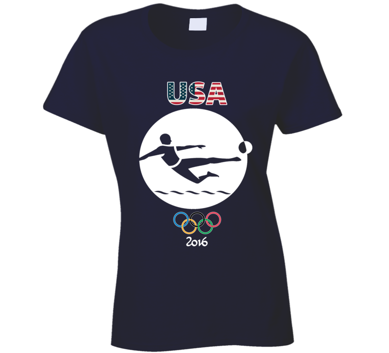 Team USA Soccer Champion Rio 2016 Olympics Athlete Ladies T Shirt Team USA Soccer Champion Rio 2016 Olympics Athlete Ladies T Shirt