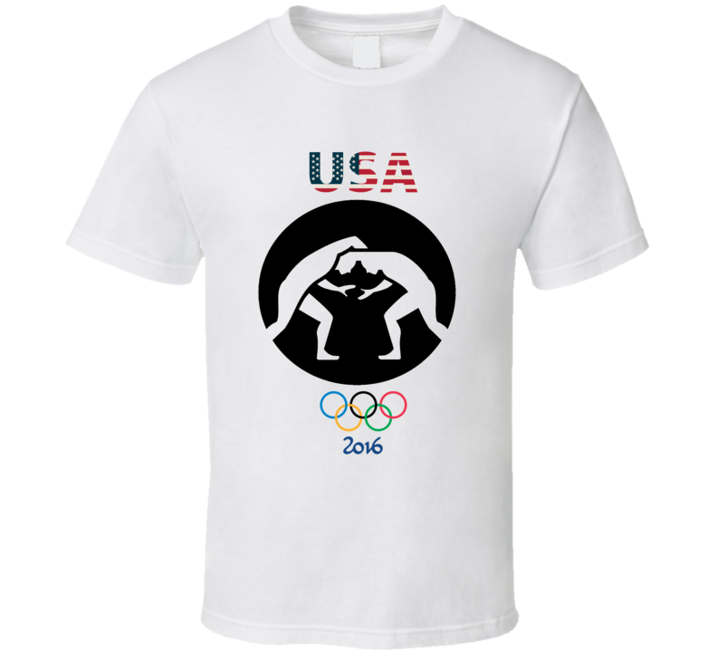 Team USA Wrestling Champion Rio 2016 Olympic Gold Athlete Fan T Shirt Team USA Wrestling Champion Rio 2016 Olympic Gold Athlete Fan T Shirt