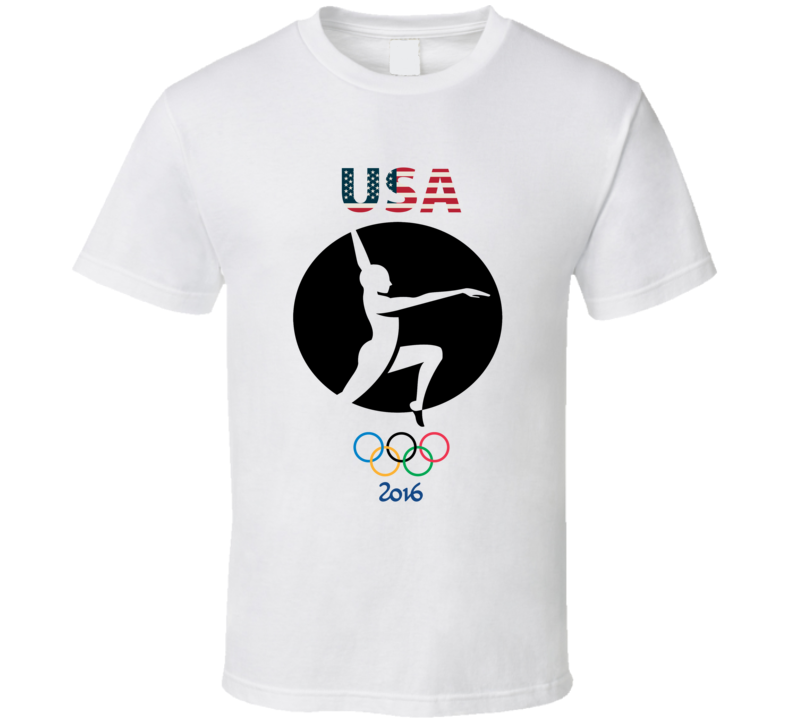 Team USA Gymnastics Champion Rio 2016 Olympic Gold Athlete Fan T Shirt Team USA Gymnastics Champion Rio 2016 Olympic Gold Athlete Fan T Shirt