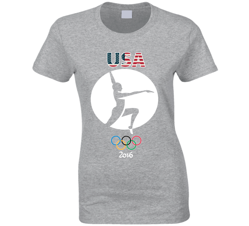 Team USA Gymnastics Champion Rio 2016 Olympic Athlete Ladies T Shirt