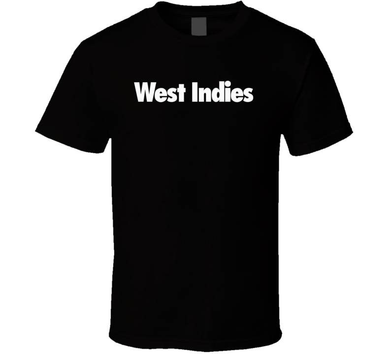 West Indies Worn by Rihanna Singer Cool Faded Look Music T Shirt