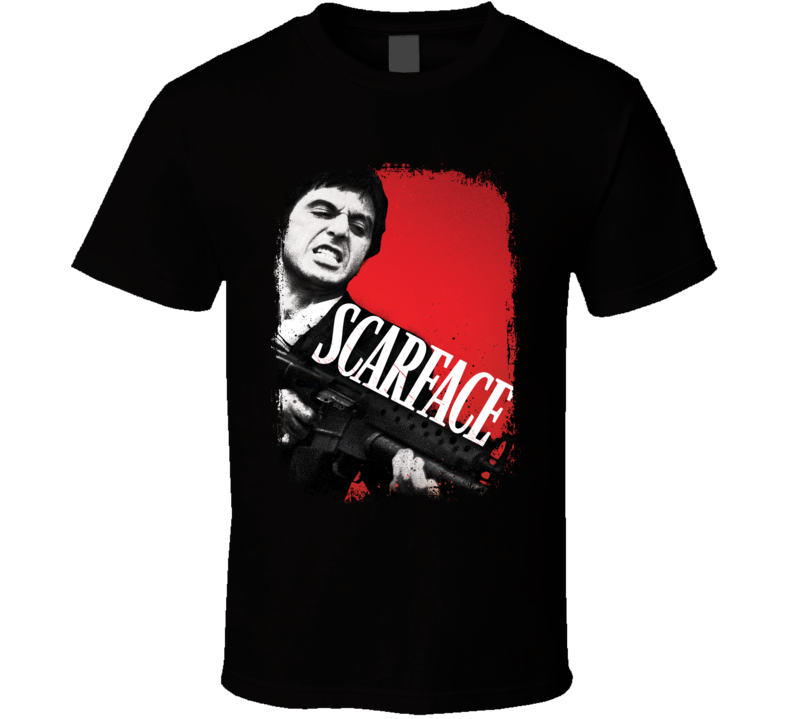 Al Pacino Actor Scarface Tribute Poster Worn Look Movie T Shirt Al Pacino Actor Scarface Tribute Poster Worn Look Movie T Shirt