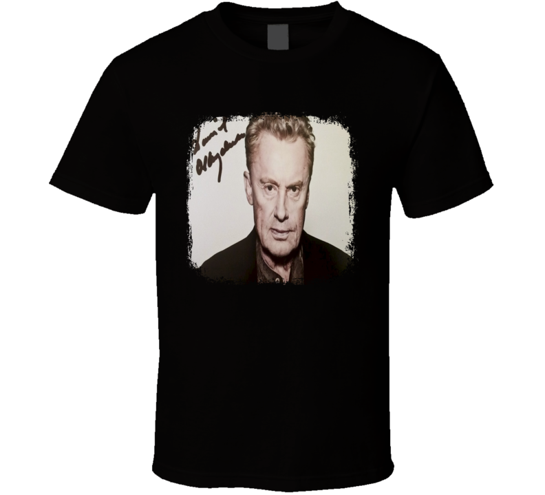 Daniel Olbrychski Actor Tribute Autograph Worn Look Movie T Shirt Daniel Olbrychski Actor Tribute Autograph Worn Look Movie T Shirt