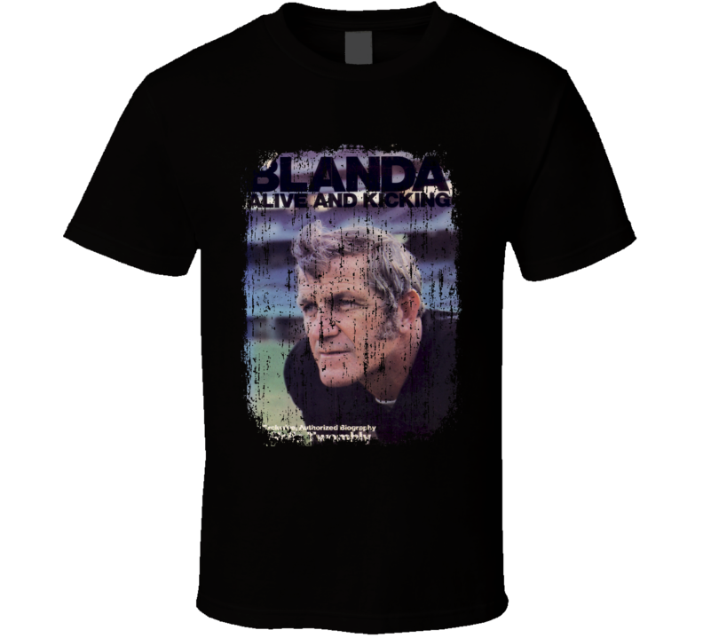 George Blanda Football Magazine Cover Tribute Worn Look Sports T Shirt George Blanda Football Magazine Cover Tribute Worn Look Sports T Shirt