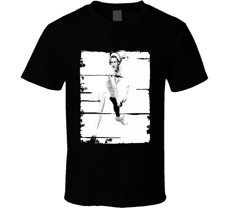 Margaret Court Tennis Celebrity Tribute Poster Worn Look Sport T Shirt Margaret Court Tennis Celebrity Tribute Poster Worn Look Sport T Shirt