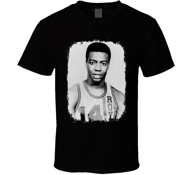 Oscar Robertson Basketball Celebrity Tribute Poster Worn Look T Shirt Oscar Robertson Basketball Celebrity Tribute Poster Worn Look T Shirt