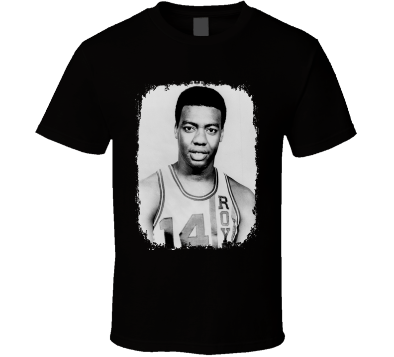 Oscar Robertson Basketball Celebrity Tribute Poster Worn Look T Shirt