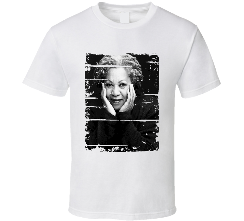 Toni Morrison Author Tribute Poster Worn Look Cool Writers T Shirt