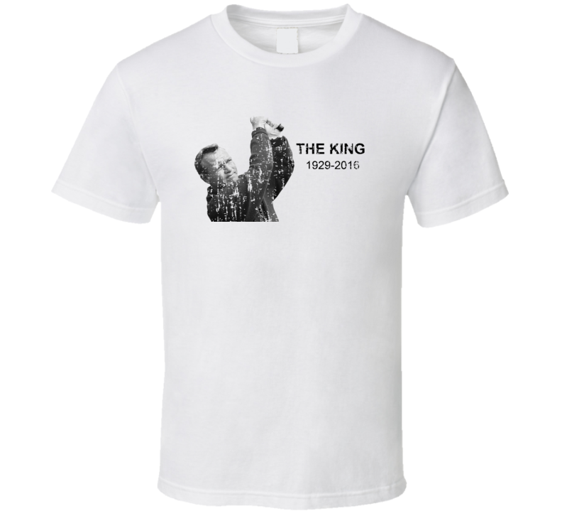 Arnold Palmer The King Golf RIP Legend Memorial Worn Look T Shirt Arnold Palmer The King Golf RIP Legend Memorial Worn Look T Shirt