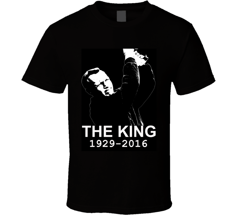 Arnold Palmer The King RIP Golf Legend Tribute Faded Look T Shirt