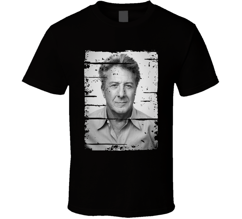 Dustin Hoffman Actor Celebrity Tribute Poster Worn Look Movie T Shirt Dustin Hoffman Actor Celebrity Tribute Poster Worn Look Movie T Shirt