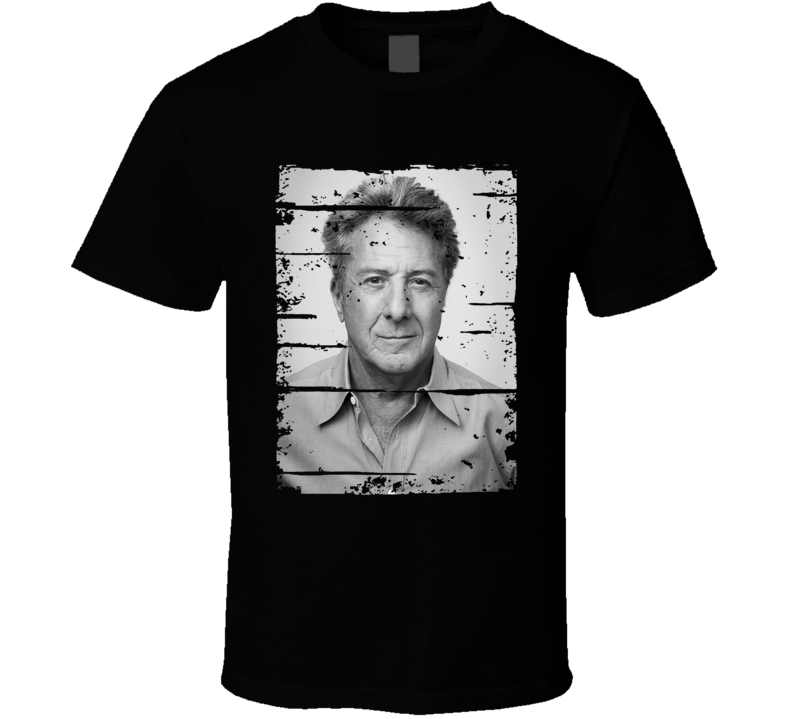 Dustin Hoffman Actor Celebrity Tribute Poster Worn Look Movie T Shirt