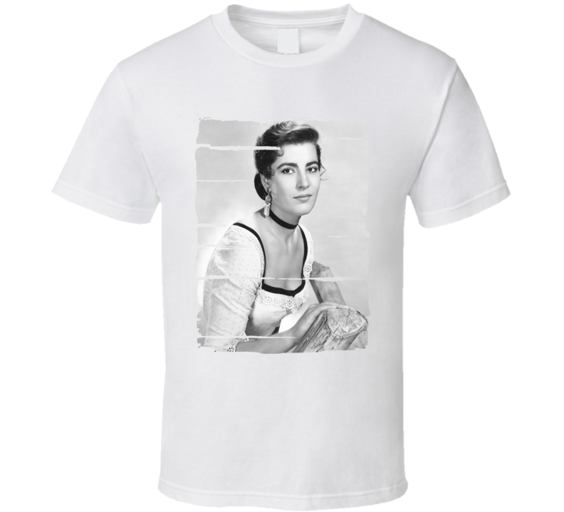 Irene Papas Actress Celebrity Tribute Poster Worn Look Movie T Shirt