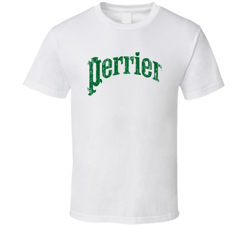 Perrier Water Natural Mineral Drink Worn Look Cool Beverage T Shirt Perrier Water Natural Mineral Drink Worn Look Cool Beverage T Shirt