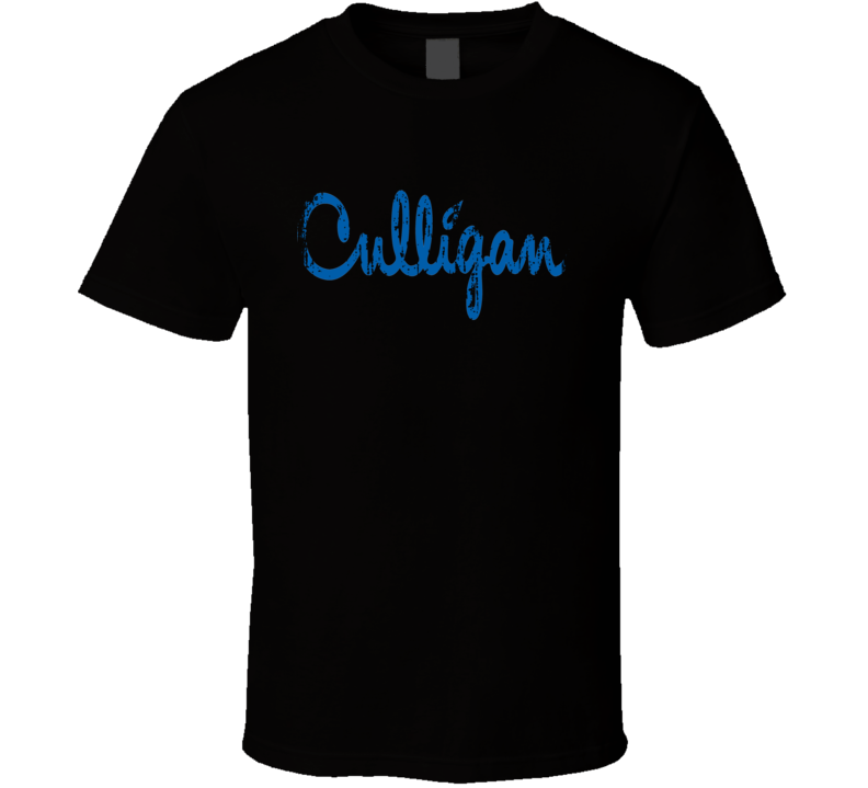 Culligan Water Natural Mineral Drink Worn Look Cool Beverage T Shirt