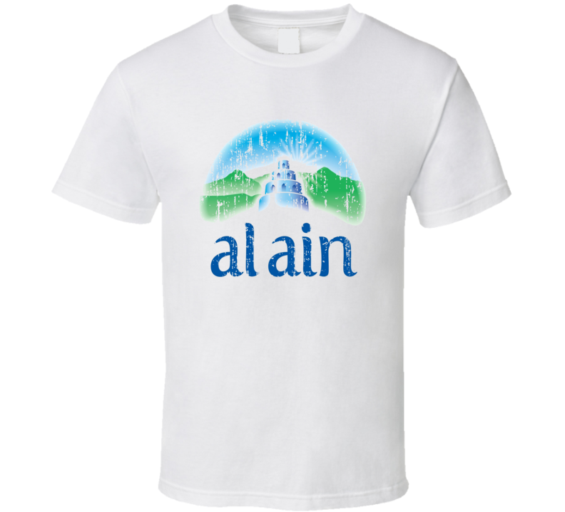 Al Ain Water Natural Mineral Drink Worn Look Cool Beverage T Shirt Al Ain Water Natural Mineral Drink Worn Look Cool Beverage T Shirt