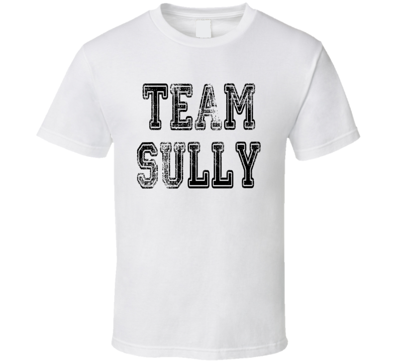 Team Sully Tom Hanks Movie Character Worn Look Cool Actor T Shirt Team Sully Tom Hanks Movie Character Worn Look Cool Actor T Shirt