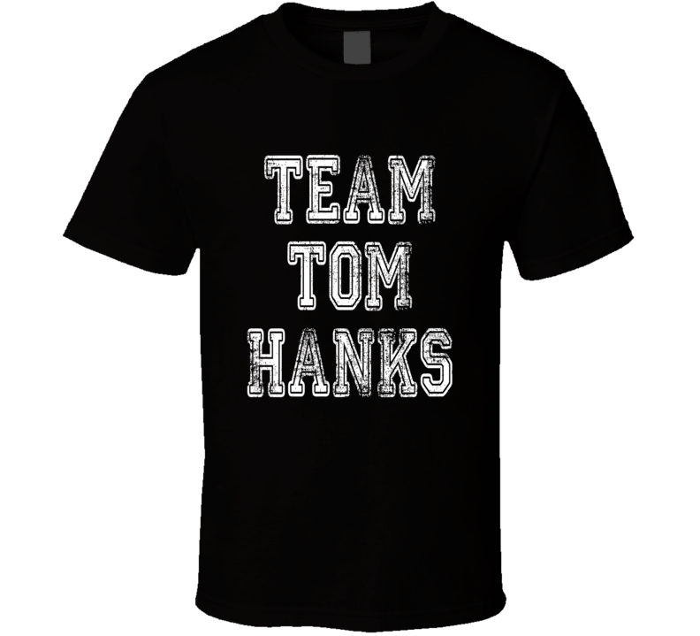 Team Tom Hanks Sully 2016 Drama Movie Worn Look Celebrity T Shirt