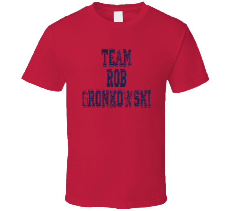 Team Rob Gronkowski New England Football Player Worn Look T Shirt