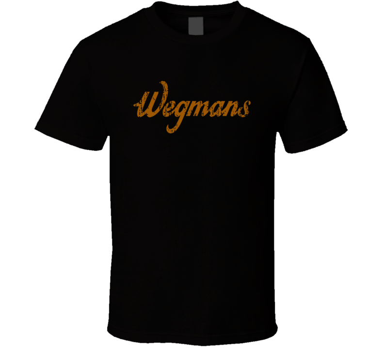 Wegman's Water Natural Mineral Drink Worn Look Cool Beverage T Shirt