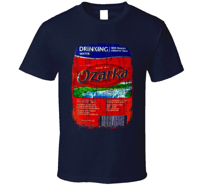 Ozarka Water Natural Mineral Drink Worn Look Cool Beverage T Shirt Ozarka Water Natural Mineral Drink Worn Look Cool Beverage T Shirt