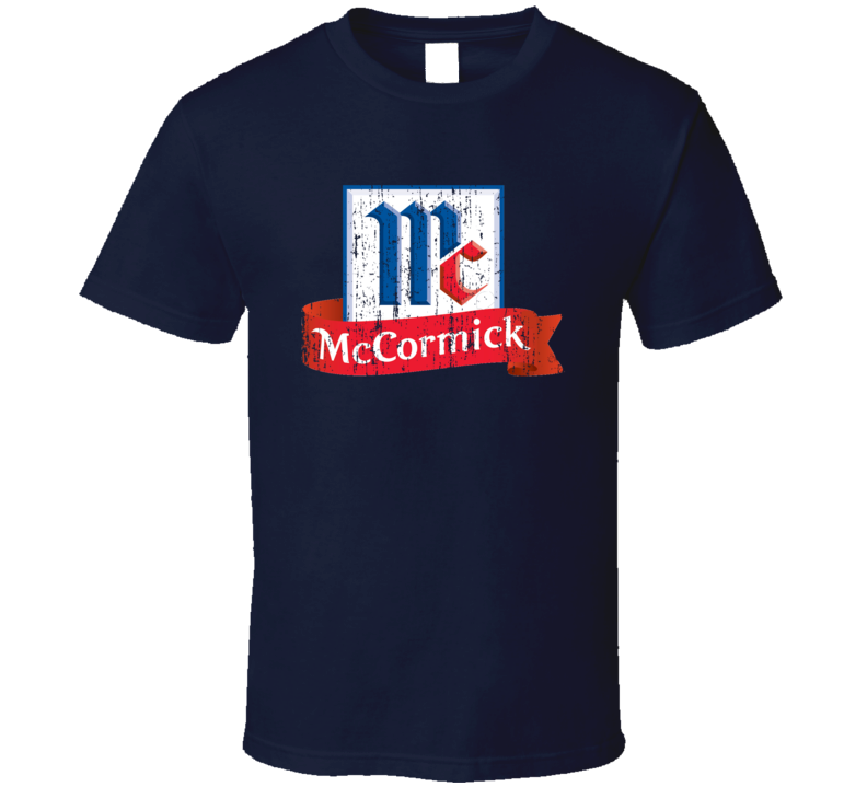 McCormick Mexican Cuisine Cool Spicy Food Worn Look T Shirt McCormick Mexican Cuisine Cool Spicy Food Worn Look T Shirt