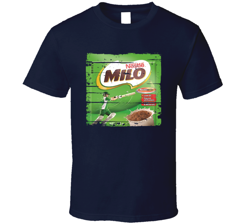 Milo Mexican Cuisine Chocolate Tea Food Worn Look T Shirt