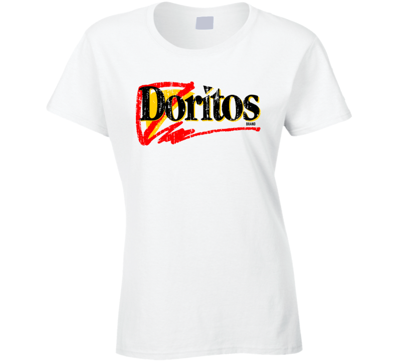 Doritos Mexican Cuisine Cool Spicy Food Worn Look Ladies T Shirt Doritos Mexican Cuisine Cool Spicy Food Worn Look Ladies T Shirt