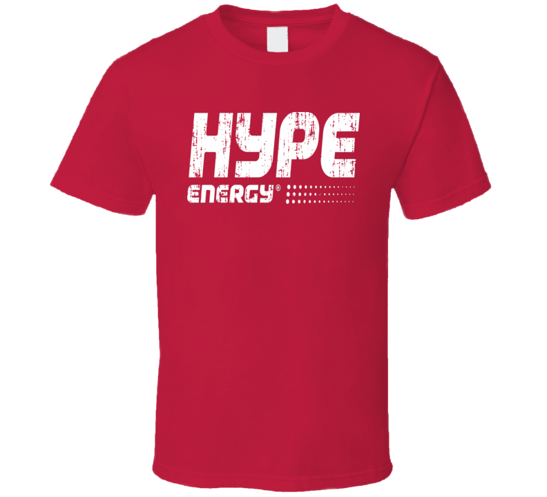 Hype Energy Drink Cool Caffine Beverage Worn Look Sports T Shirt Hype Energy Drink Cool Caffine Beverage Worn Look Sports T Shirt